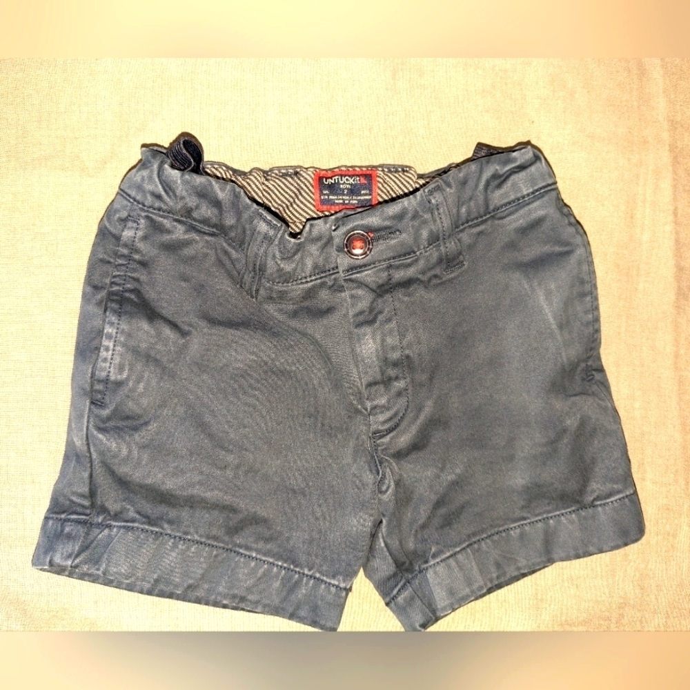 Untickit boys Chino shorts blue